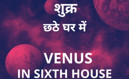 शुक्र छठे घर में (Venus in Sixth House)